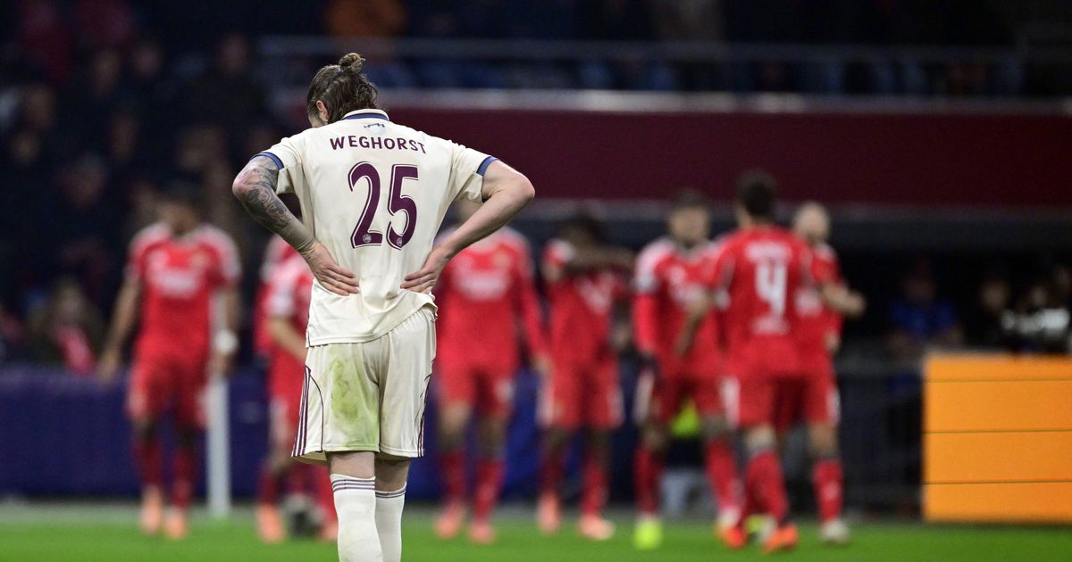 Benfica dita pior registo de sempre do Ajax na Liga dos Campeões