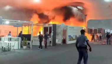 Incêndio deflagrou no recinto da COP30