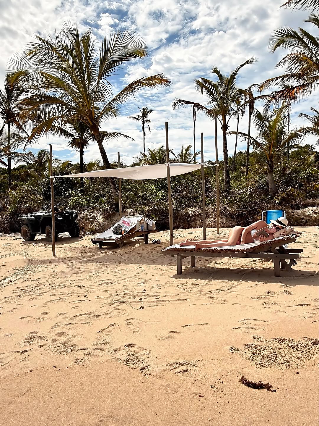 Ana Maria curte fim de semana na praia — Foto: Reprodução/Instagram @anamariabragaoficial