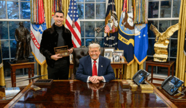 Ronaldo junta-se a clube com Elon Musk e Netanyahu após distinção de Trump