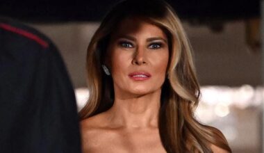 Primeiro Letizia, agora Melania Trump... Será que esta cor vai conquistar o outono?