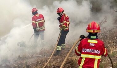 Incêndio destrói fábrica de reciclagem têxtil na Covilhã