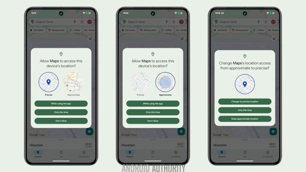 Android 16 Google localização aproximada falha grave