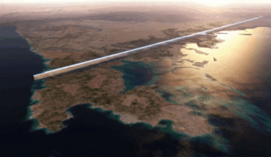 o megaprojeto futurista de 170 km na Arábia Saudita chega ao fim