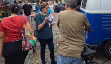 Agentes de endemias percorrem o Jardim 31 de Março – Prefeitura de Cubatão