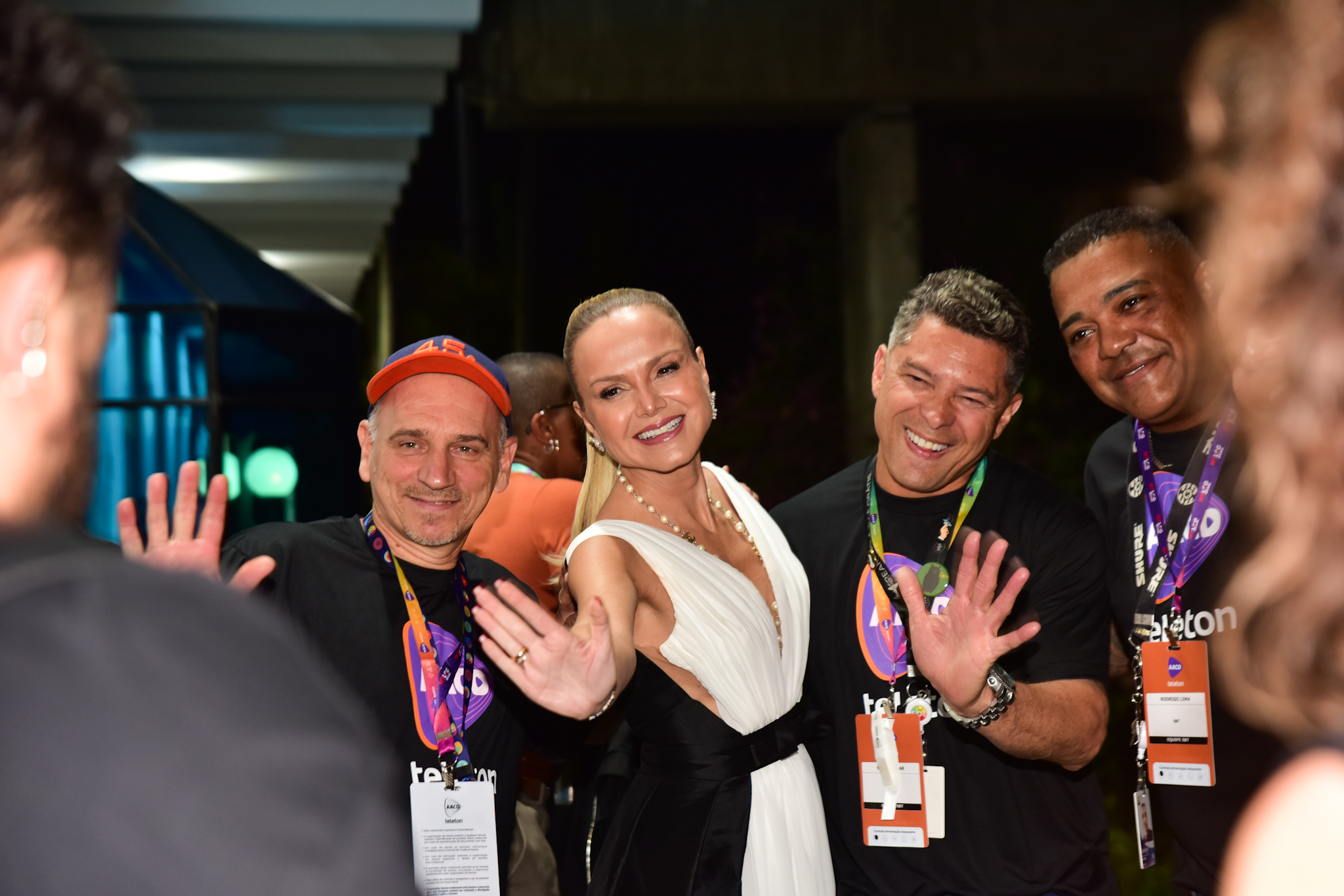 Eliana no SBT para o Teleton - Foto: Natália Rampinelli/ AgNews