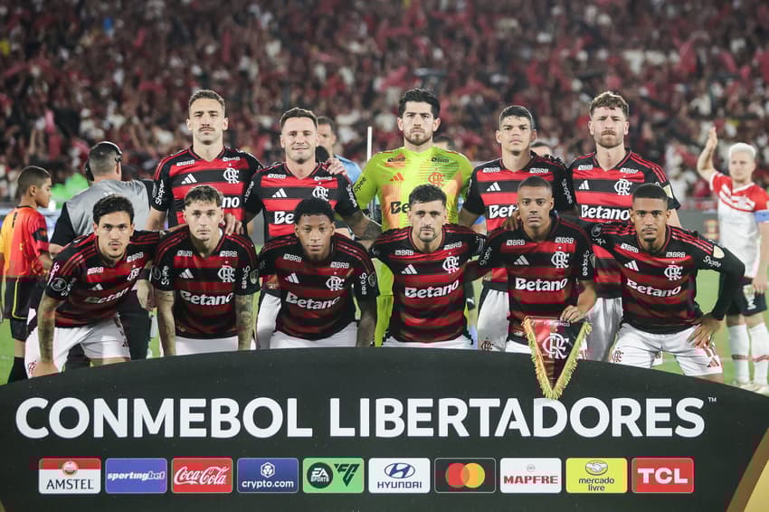 Flamengo em campo pela Libertadores