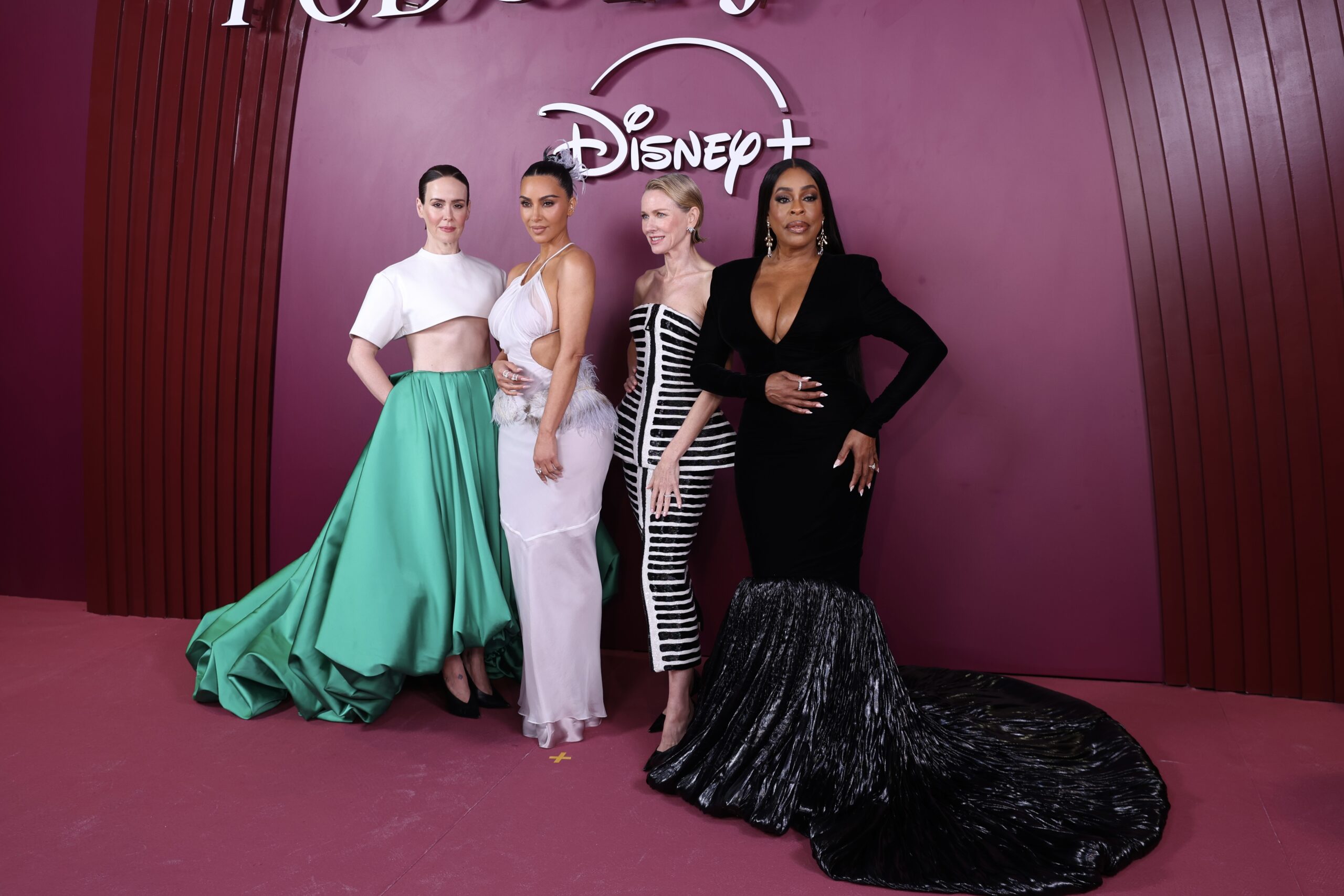 Sarah Paulson, Kim Kardashian, Naomi Watts e Niecy Nash-Betts- Foto: Roberto Filho / Brazil News