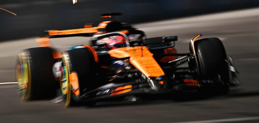 McLaren lidera ritmo e disputa pela pole pega fogo em Las Vegas