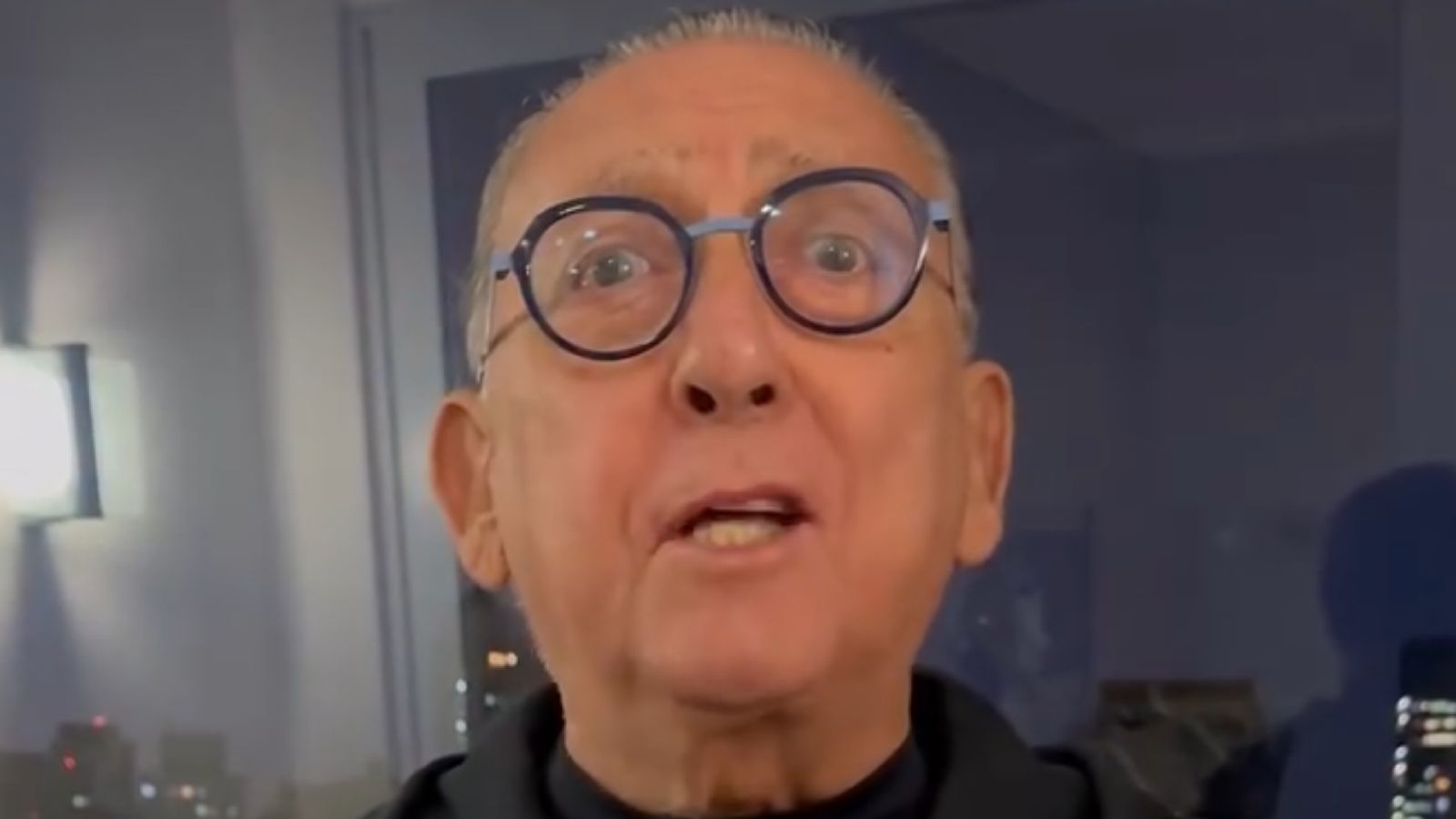 Galvão Bueno declarou que teve uma pneumonia viral, mas já está para sair do hospital e voltar ao trabalho - Foto: Reprodução/Instagram @galvaobueno