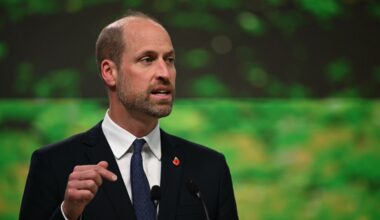 O significado histórico do broche vermelho usado pelo príncipe William no Brasil