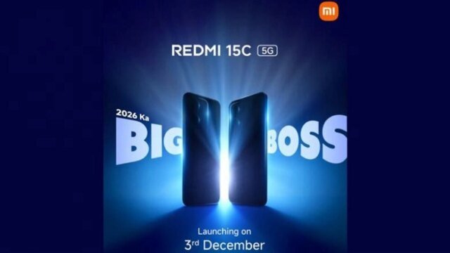 Lançamento do REDMI 15C 5G na Índia em 3 de dezembro de 2025, unidade de bateria confirmada; Verifique o preço esperado e outros detalhes