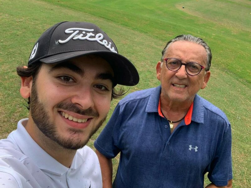 Luca Bueno, filho de Galvão Bueno, emociona com homenagem ao pai: “Meu exemplo” - Divulgacão/Observatório dos Famosos/ND