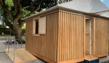 Arquiteto japonês traz a Belém abrigo de papelão para emergência • DOL