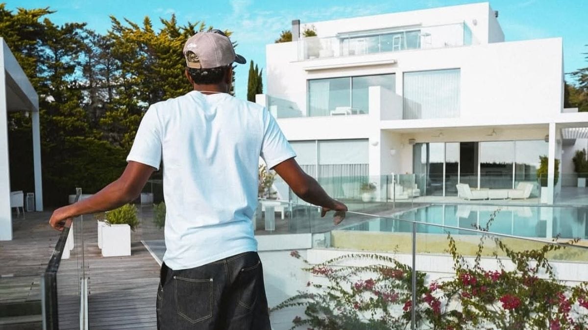 Mansão de Lamine Yamal , nos arredores de Barcelona (Foto: reprodução)