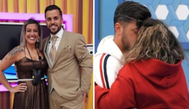 Após conselho, Marisa e Pedro Jorge arriscam e beijam-se em zona desprotegida