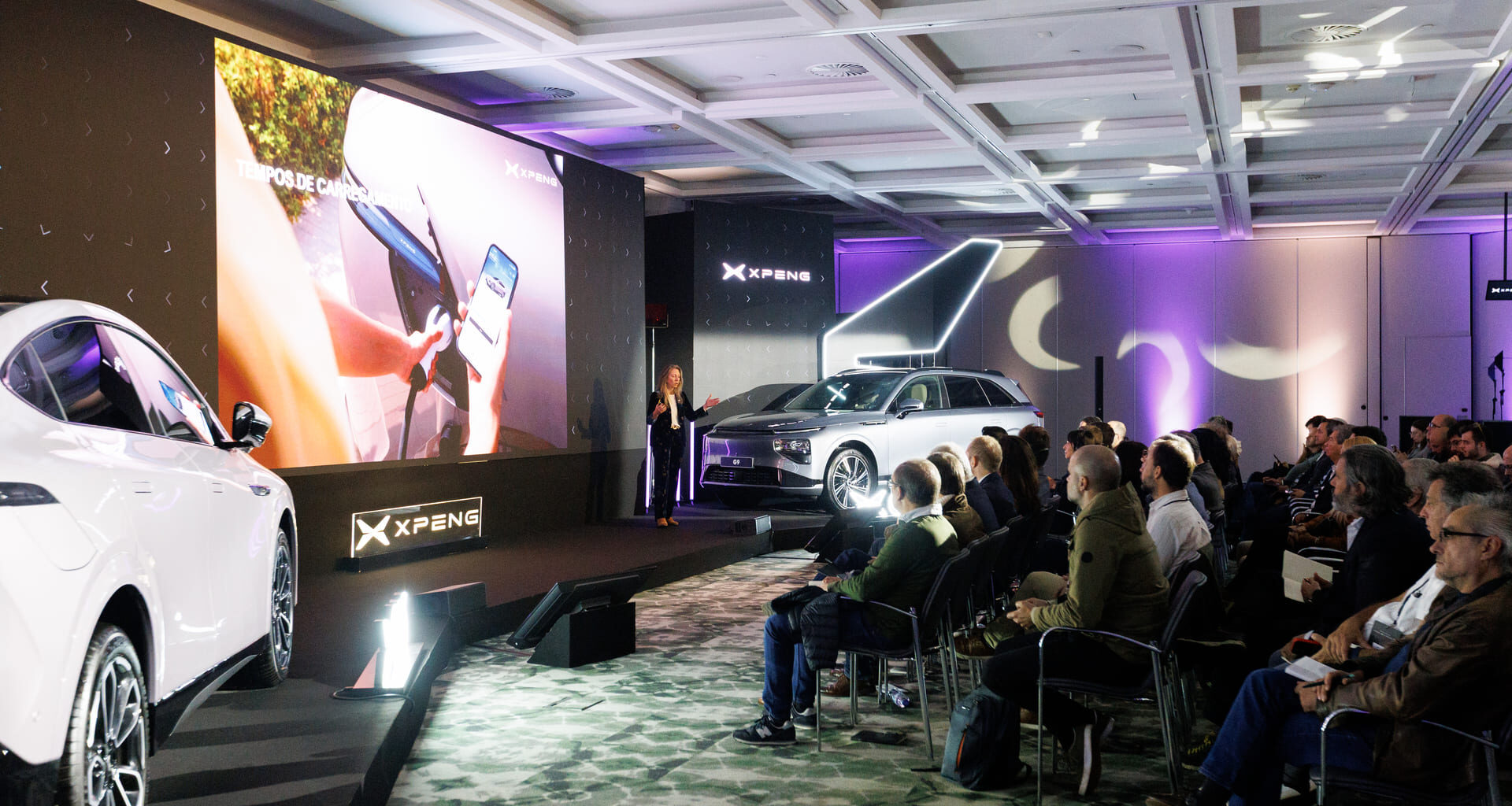 XPENG apresenta em Lisboa os novos G9 e G6, dois SUV elétricos com carregamento ultrarrápido e autonomia reforçada