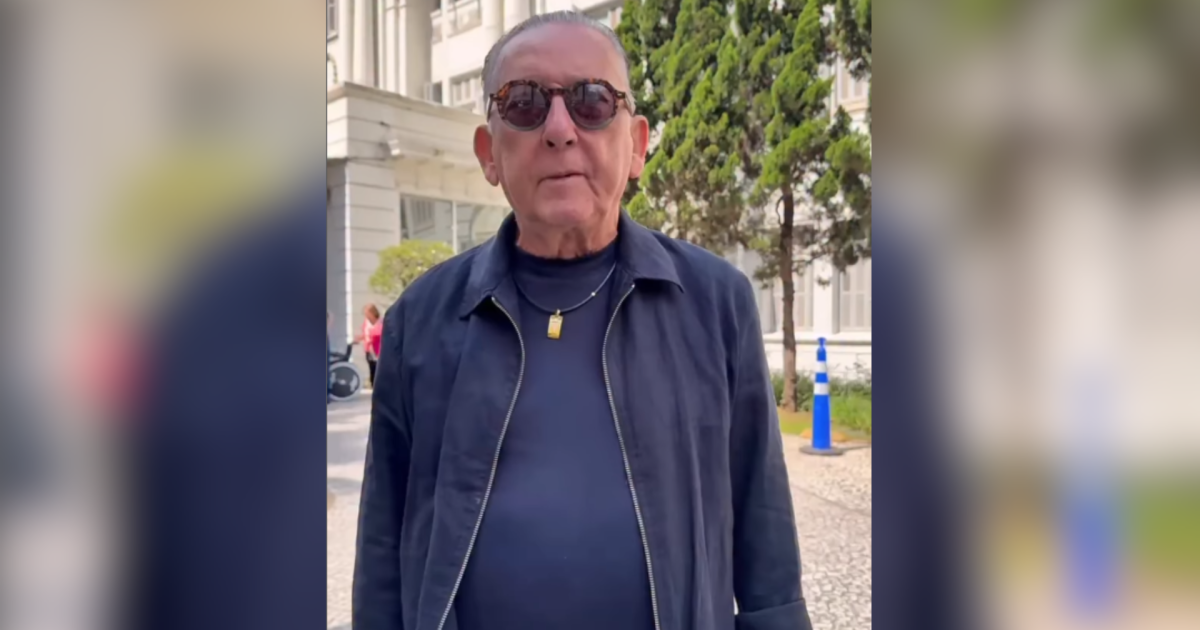 "Bora trabalhar", diz Galvão Bueno após receber alta hospitalar