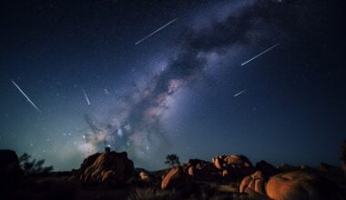 Saiba como observar a chuva de meteoros nesta madrugada