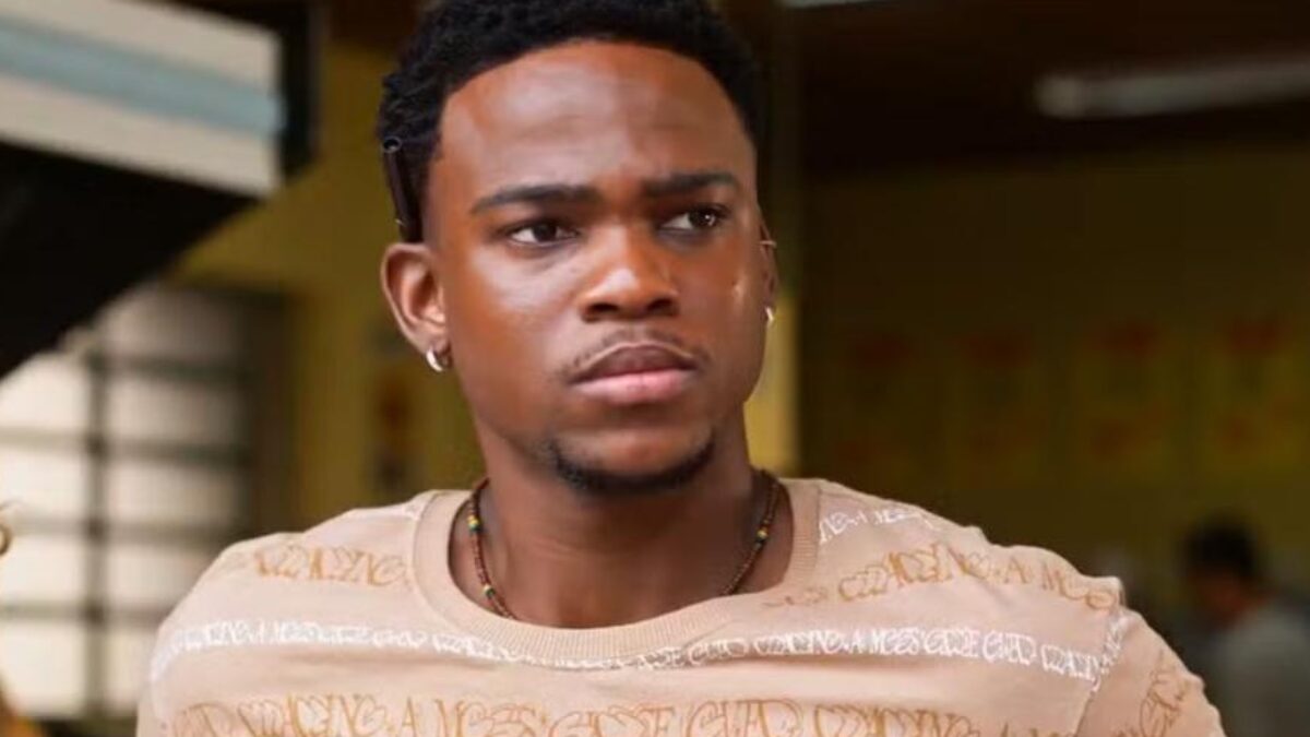 Jeff, interpretado por Faíska Alves na novela das sete da Globo