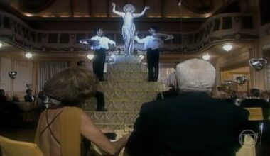 Gloria Menezes e Paulo Gracindo em Rainha da Sucata (Foto: Reprodução/Globo)