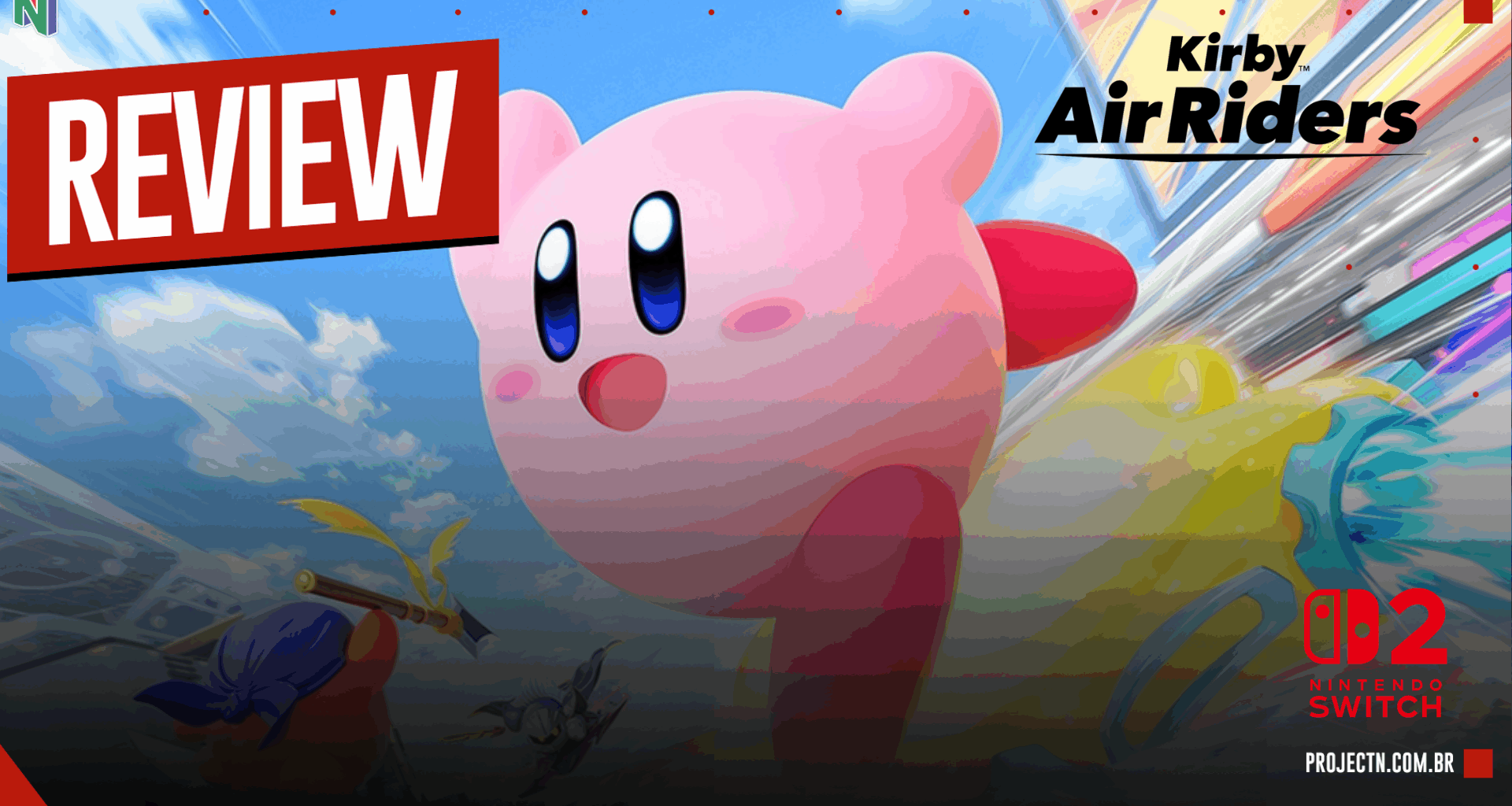 Kirby Air Riders: Vinte Anos Depois, a Magia Continua