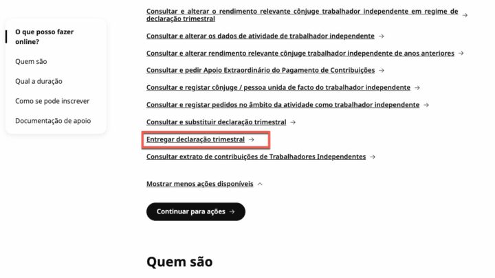 Segurança Social: não se esqueça de entregar a Declaração Trimestral