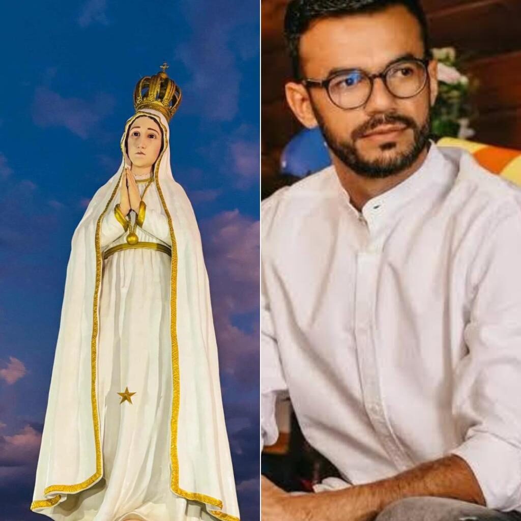 Artista petrolinense Ranilson Viana assina a maior estátua de Nossa Senhora de Fátima do mundo; obra será inaugurada hoje (13), no Crato-CE