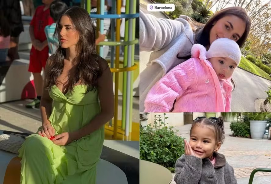 Irmã de Bruna Biancardi encanta web com cliques fofos de Mel e Mavie, filhas de Neymar
