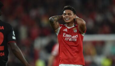 Benfica: Richard Ríos finaliza incrível seca de golos