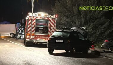 Pai e filha menor feridos numa colisão frontal em Coimbra – Notícias de Coimbra