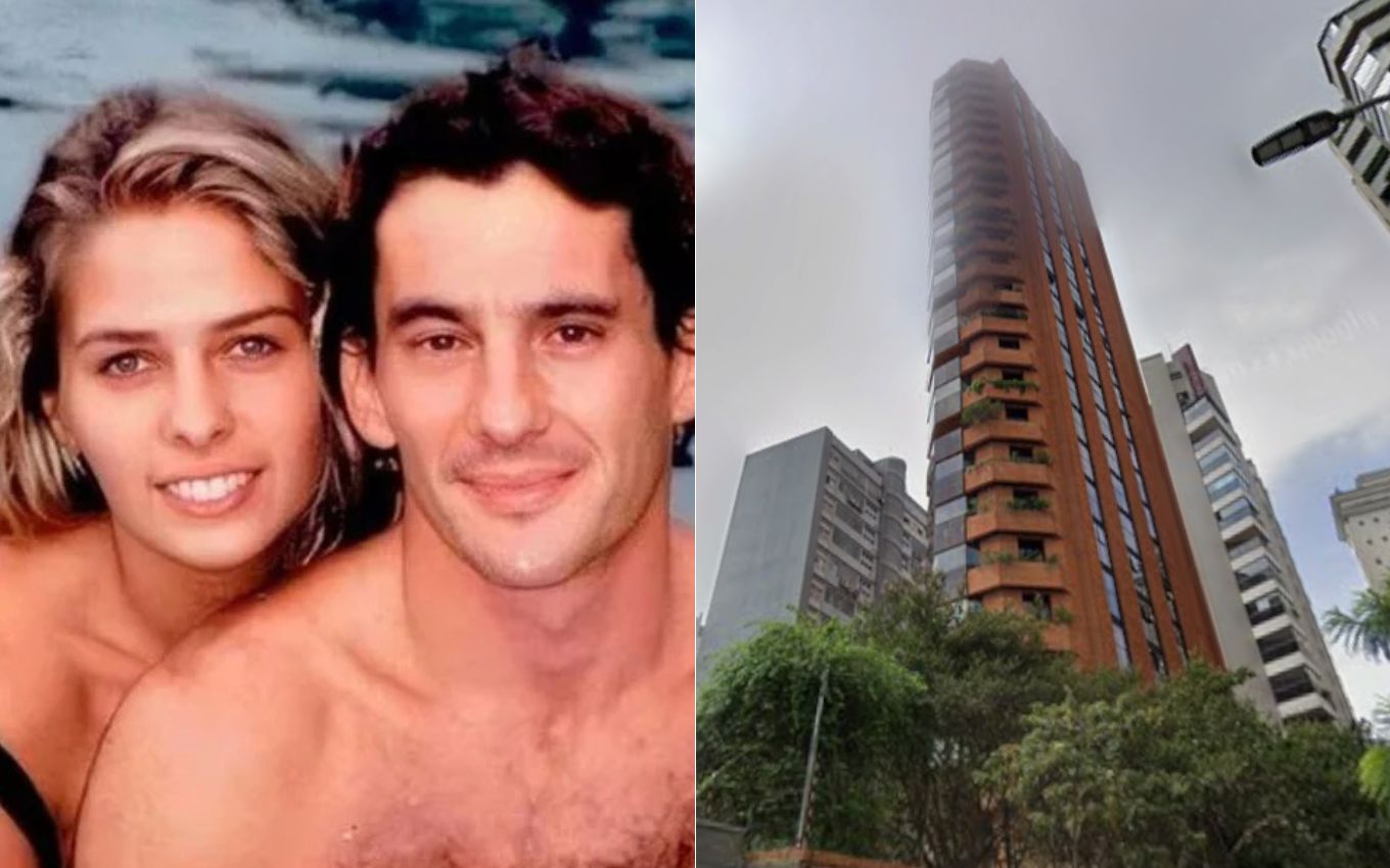 Prédio onde Senna morou com Galisteu em SP tem apartamentos de R$ 7 milhões