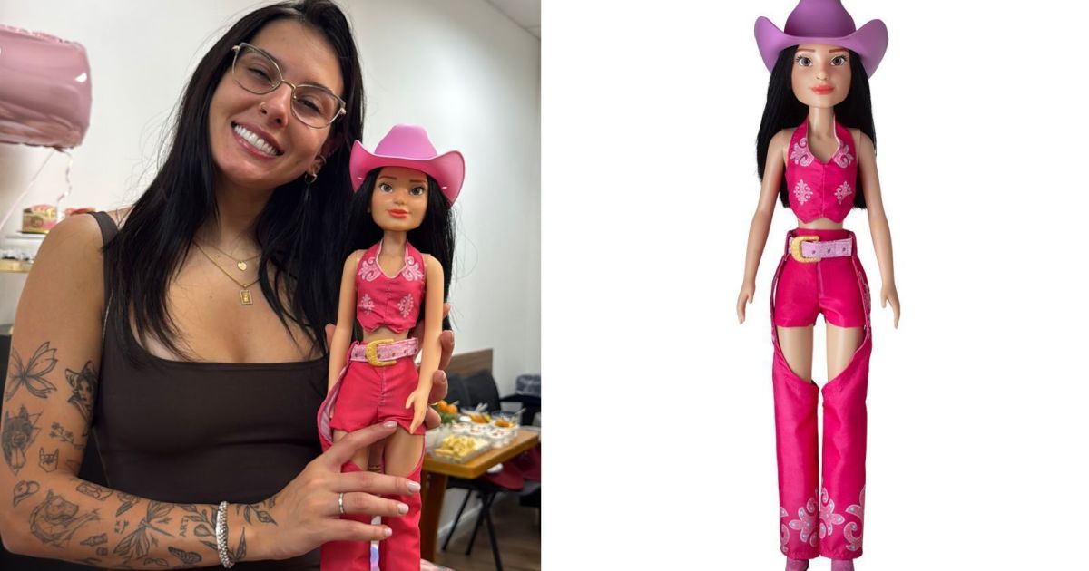 Ana Castela ganha boneca oficial com chapéu e bota; saiba o valor