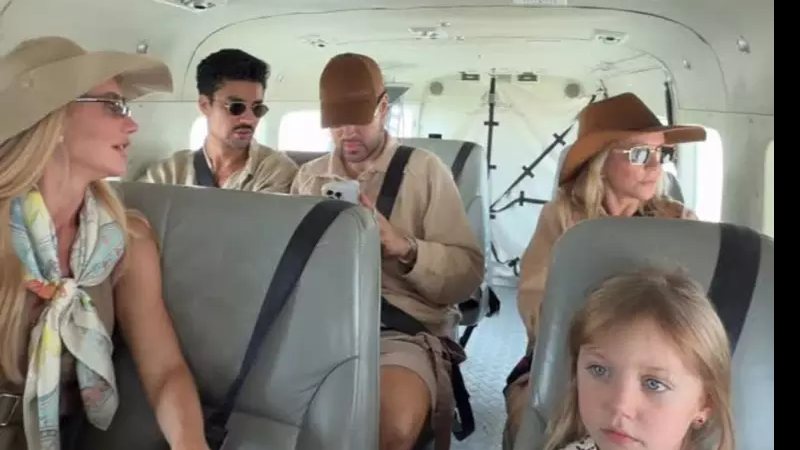 Esposa de Roberto Justus assusta a mãe com conta de R$ 60 mil em viagem