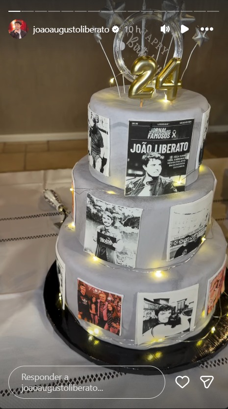 João Augusto Liberato celebra o aniversário de 24 anos - Foto: Reprodução / Instagram @joaoaugustoliberato