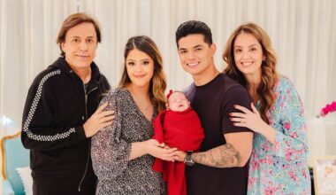 Filha de Tom Cavalcante fala sobre a maternidade e elogia o marido Cristiano Deyvid: “Participa de tudo”