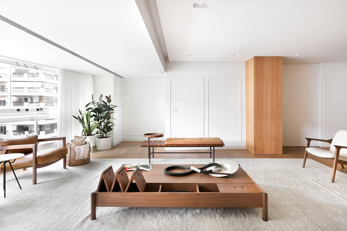 Morar com calma: apartamento aposta no essencial em busca de leveza | Apartamentos