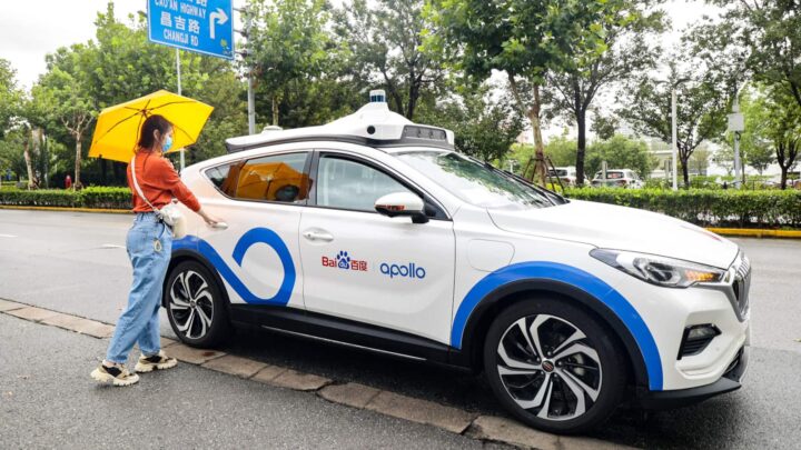 Robotáxi Apollo da Baidu