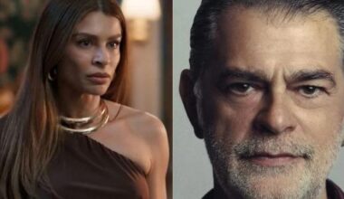 Arminda (Grazi Massafera) e Rogério (Eduardo Moscovis) em