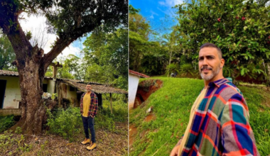 André Marques fala da reforma do sítio da família para homenagear o pai, que morreu em maio: 'Estava abandonado'