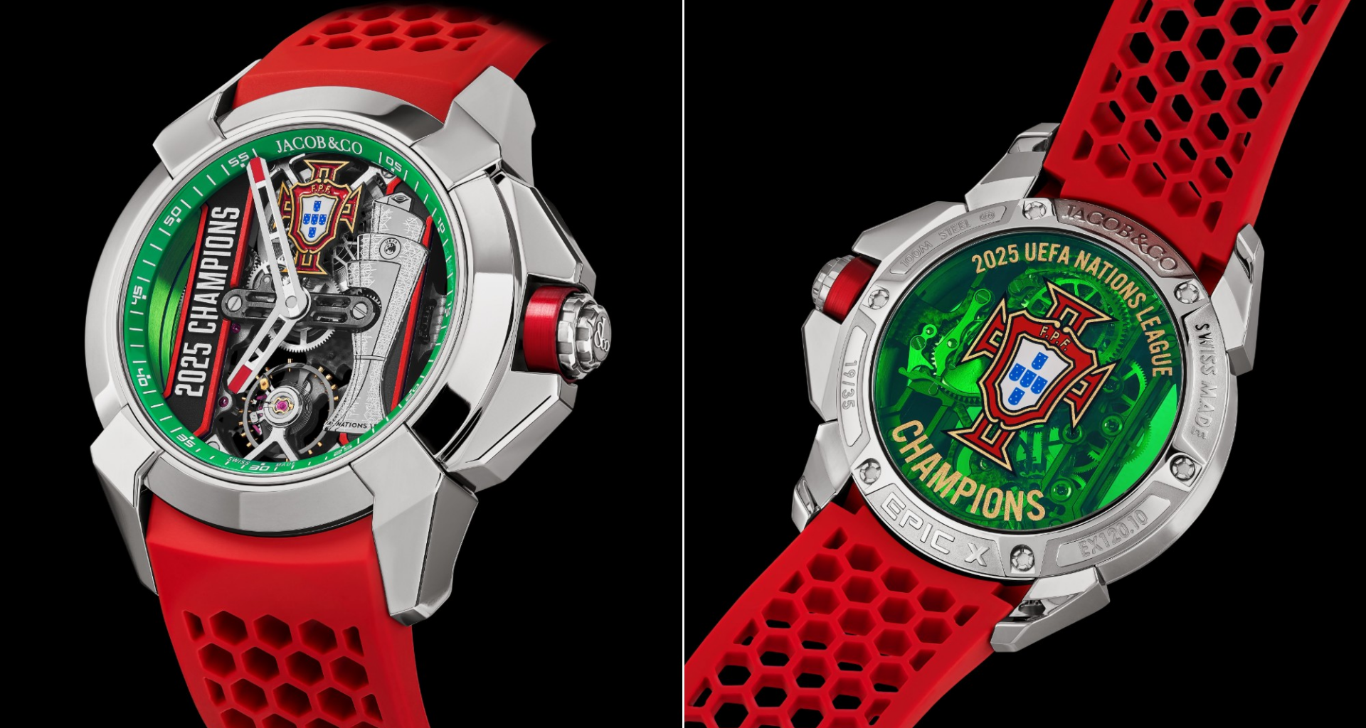 Cristiano Ronaldo dá relógios de luxo personalizados aos campeões da Liga das Nações; jogador presenteou família de Diogo Jota