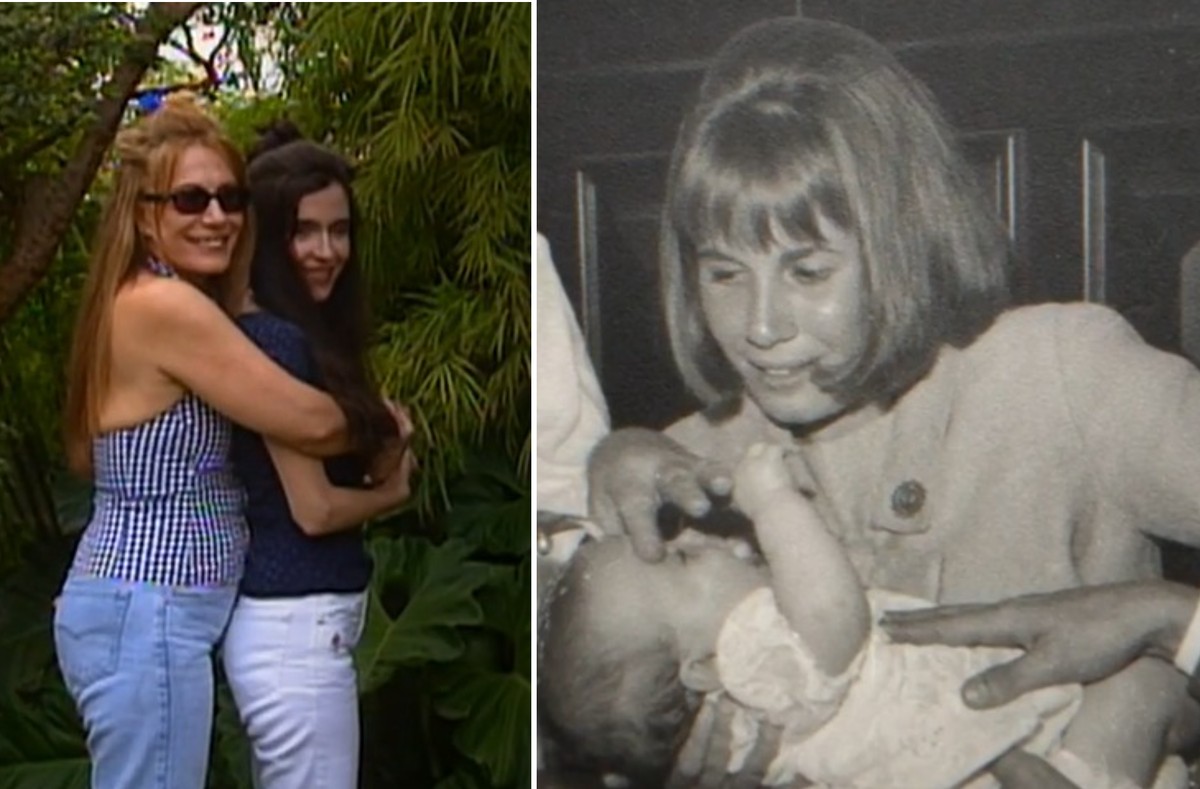 Em entrevista, Deborah Evelyn fala da relação com a tia e madrinha Renata Sorrah e resgata foto de seu batizado: ‘Me abriu portas’