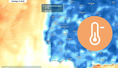 3 ºC na Guarda, 4 ºC em Bragança e 8 ºC no Porto; veja mais