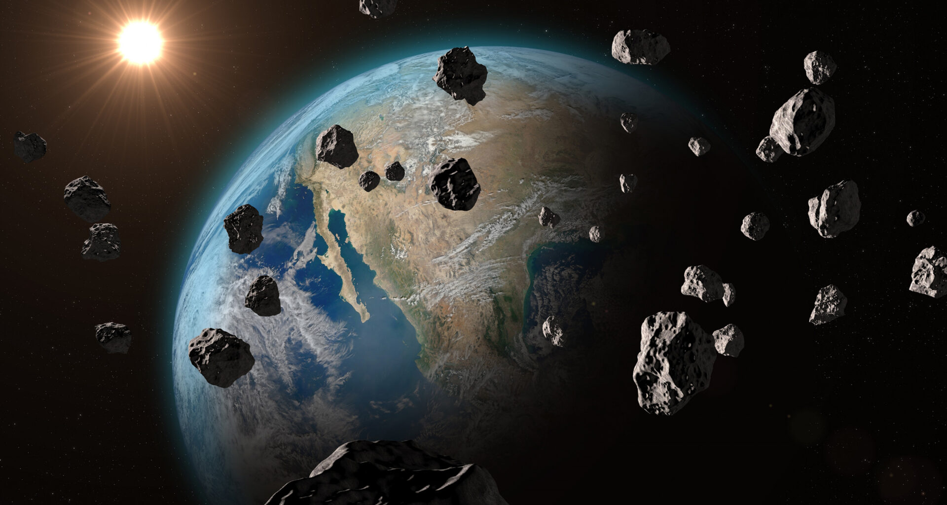 Número de asteroides próximos da Terra ultrapassa 40 mil