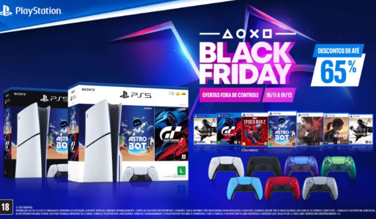 Black Friday:  como comprar PlayStation 5 com descontos de até R$ 1000