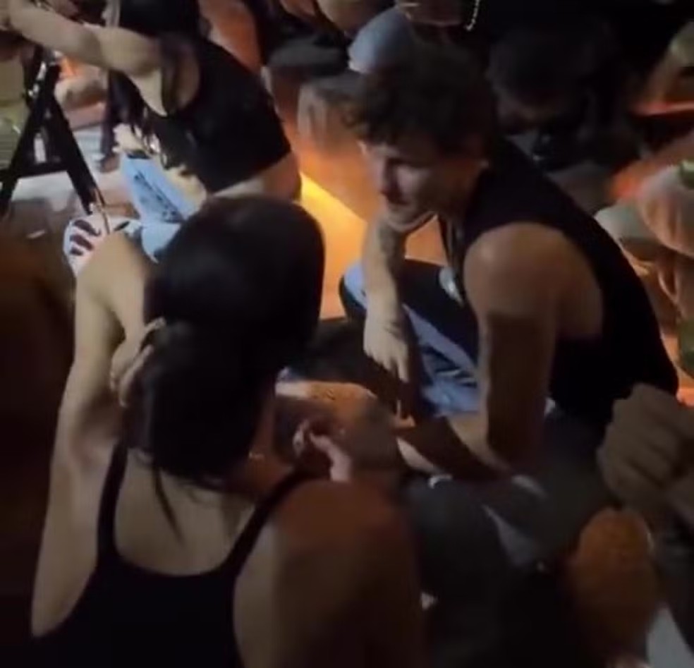 Shawn Mendes e Bruna Marquezine curtiram festa de Dua Lipa — Foto: Reprodução Instagram