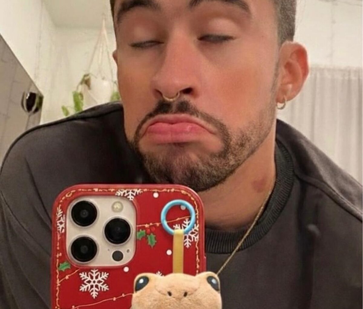 Já é Natal para Bad Bunny...