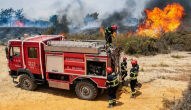 Bombeiros ainda não receberam despesas extraordinárias dos fogos deste ano