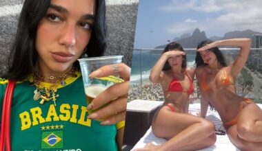 Dua Lipa posta dump do Rio e se declara: 'No meu coração' - Gshow