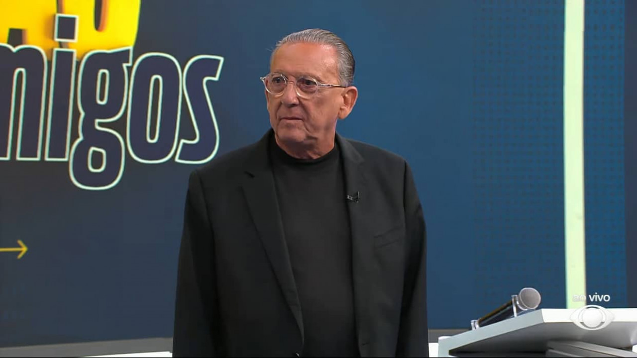 A primeira parada de Galvão Bueno após alta hospitalar